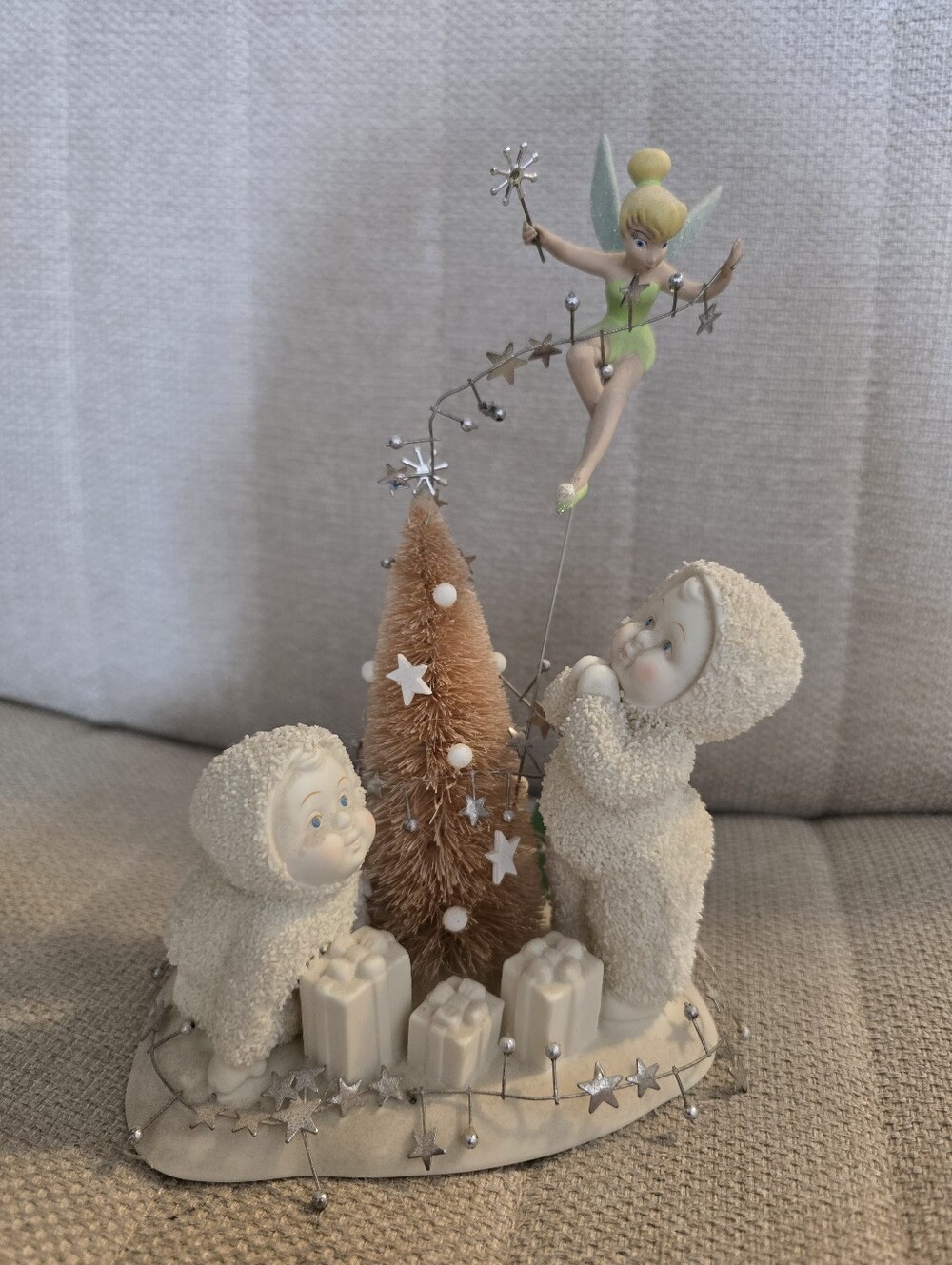 2006 Department 56 Disney Snowbabies "Magic From Tinker Bell"